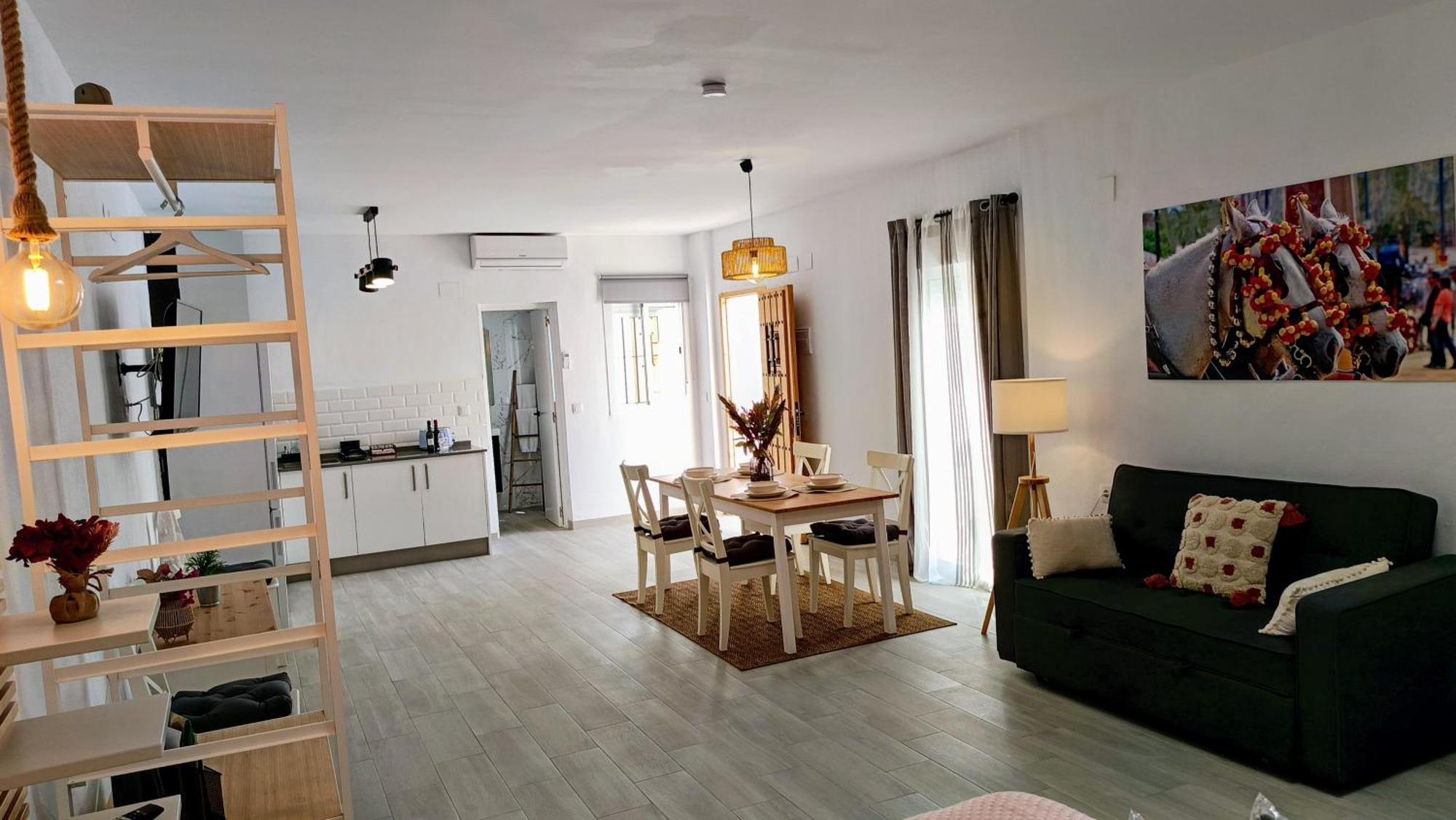 Apartamentos Turisticos A.Parra 赫雷斯 外观 照片